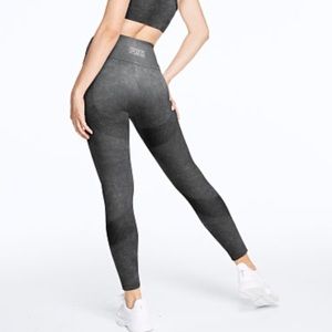 PINK “Rich Grey Washed” Seamless Workout Tight